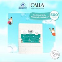 Bông làm sạch da Calla sạch sâu 500G, Bông tẩy trang