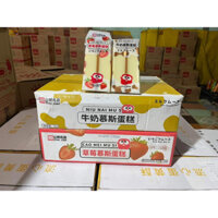 BÔNG LAN TIRAMISU TAM GIÁC MOUSSE HI MR SAM VỊ SỮA / Dâu  THÙNG 2KG