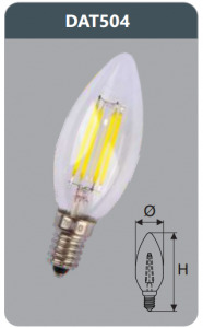 Bóng led Duhal DAT504 - 4W