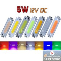 Bóng led 5W 12V chip COB độ chế xi nhan, demi - 1 Bóng Đỏ