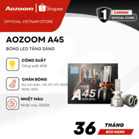 Bóng Led Aozoom A45 Bóng Led Tăng Sáng Công Suất 45W  Nhiệt Màu 5500K Bảo Hành 3 Năm Chính Hãng