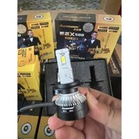 Bóng LED Aozoom X500 Trắng 5500k (55W) Công Suất Theo Xe Dành Riêng Cho VINFAST VF3, VF34, VF5… Tự lắp đặt tại nhà.