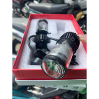 bóng led bi cầu chân h4 ( mọi xe )