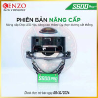 Bóng Led Bi Cầu Kenzo S600pro V2 Bản Nâng Cấp Tặng Vòng 3D+ Mắt quỷ