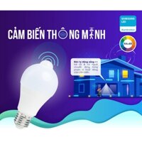 Bóng led bulb cảm biến 7W - 9W Rạng Đông