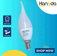 Bóng LED cây nến KANADA lighting công suất 3w