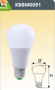 Bóng led đổi màu 9w KBBM0091