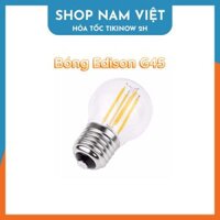 Bóng led Edison G45 4w ánh sáng vàng