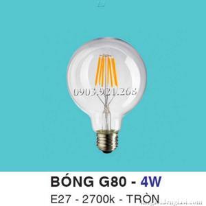 Bóng LED Edison G80 - 4W