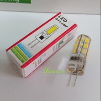 Bóng Led ghim ngón G4 - 3W - Trắng /Vàng