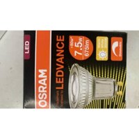 Bóng LED OSRAM PAR16 7.5W 930 GU10 ÁNH SÁNG VÀNG Version mới