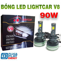 Bóng Led Siêu Pha LightCar V8 90w đủ các chân bóng: H4,H7,H11,HB3-9005,HB4-9006, 9012.