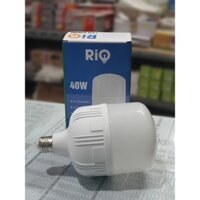 Bóng Led trụ 40w Rio ánh sáng trắng 6500k, đui xoáy E27