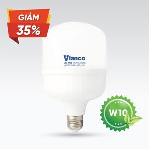 Bóng led trụ nhựa Vianco T2VA - 10W