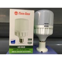 Bóng led trụ Rạng Đông 30W, chip Led Samsung, tiết kiệm điện.