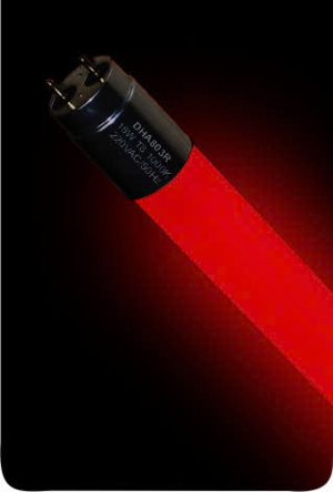 Bóng led tuýp màu Duhal DHA803R - 18W