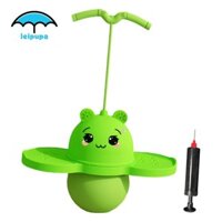 Bóng leipupa Pogo có tay cầm, Bóng nhảy Pogo có bơm bóng, Bảng cân bằng, Tay cầm mạnh, Gậy tập thể dục Pogo, Bóng nảy cho trẻ em và bé gái