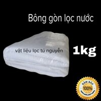 Bông lọc nước hồ cá , bông lọc kg, gòn lọc nước bể cá 1kg