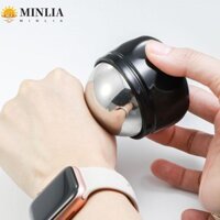Bóng Massage đá trị liệu MINLIA Cryo, Quả cầu đá mắt bằng thép không gỉ cho mặt, Thể dục bọng mắt Máy mát xa cơ bắp 54mm Con lăn khúc côn cầu trên băng Làm đẹp