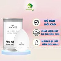 Bông Mút Giọt Nước Vacosi Pro Dùng Tán Kem Nền, Che Khuyết Điểm (Màu Trắng)