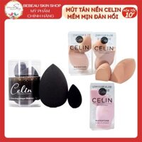 Bông Mút Tán Nền Make Up CELIN Mẫu Mới Mềm Mịn Đàn Hồi Cao - Bebeau