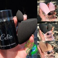 Bông Mút Trang Điểm Make Up Celin mềm mại, linh hoạt giúp tán đều kem nền, không để lại vệt hay dấu mút