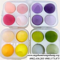BÔNG MÚT TRANG ĐIỂM SÉT 4 MIẾNG