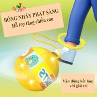Bóng nhảy 1 chân tăng chiều cao, kích thích vận động, luyện tập thể thao cho trẻ em (kèm pin)