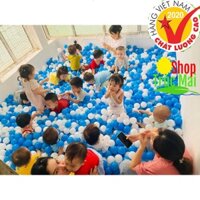 Bóng Nhựa Việt Nam Cao Cấp Không Mùi, Đồ Chơi Nhà Banh Màu Xanh Trắng Đỏ Vàng Tím Hồng