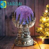 Bóng phù thủy GLENES, Bóng ma thuật tay phù thủy bằng nhựa, Tượng thủ công Magic Hand Glowing Halloween