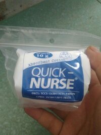 Bông Quick 10g – Thuộc loại thiết bị y tế