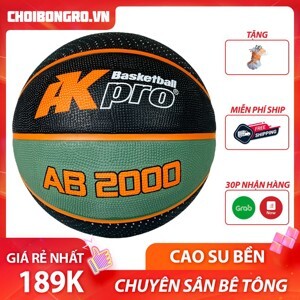 Bóng rổ cao su AKpro AB2000