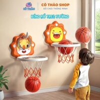 Bóng Rổ Cho Bé Hình Sư Tử Có Tích Điểm Tự Động Bóng Rổ Treo Tường Cho Bé Bóng Rổ Mini