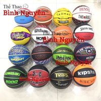 Bóng rổ size 3, 5, 6, 7 cao su [TẶNG kim bơm, túi lưới đựng] Giao Màu Ngẫu Nhiên