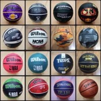 Bóng rổ size 7 (số 7) - Bóng rổ SPALDING, WILSON, MOLTEN - Tặng kèm túi lưới đựng bóng và kim bơm  🏀