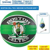 Bóng rổ Spalding NBA Team Boston Celtics 83-505Z- Outdoor size 7- Tặng kim bơm bóng và túi lưới đựng bóng