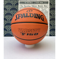 Bóng rổ Spalding Varsity TF150  Size 7 New cao su phù hợp trong luyện tập và thi đấu  Tặng bộ kim bơm bóng và lưới đựng bóng