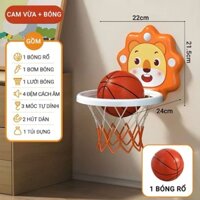 Bóng Rổ Treo Tường Cho Bé Hình Sư Tử Dễ Thương - Trò Chơi Thể Thao Cho Bé