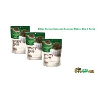 Bông Rong biển dày dặn Bibigo Hàn Quốc, 50g, 3 gói