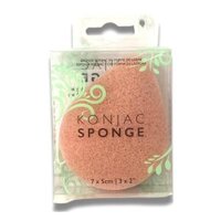 Bông Rửa Mặt Bọt Biển, Konjac Sponge Teardrop (7 x 5cm) - UNCLE BILLS