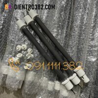 Bóng sấy nhiệt, điện trở sấy sứ đen, điện áp 220V chiều dài 30 đến 60cm