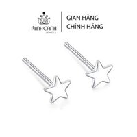Bông Tai Bạc Ngôi Sao May Mắn - Minh Canh Jewelry