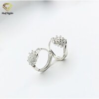 Bông tai bạc Ý 925 - Khuyên Vòng Xinh RYE140611