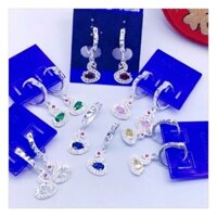 Bông tai bé bạc nguyên chất mẫu thiên nga đẹp bền gọn nhẹ