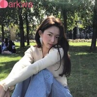 Bông tai Dangle đính cườm DARKWA Quà tặng ngọt ngào phong cách Hàn Quốc