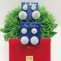 Bông tai Dior bạc ta