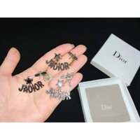 Bông tai dior đính đá cao cấp