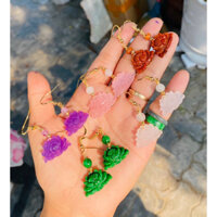 Bông tai hoa sen hầu đồng