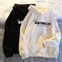 Bông Tai Kẹp Chữ Dài Tay Áo Unisex Rời Áo Len Cặp Đôi Đơn Giản