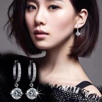 Bông tai khoen bấm nhỏ xinh HT222